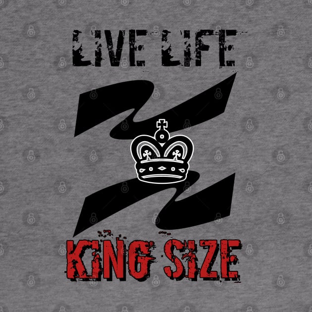 Live life king size by Smriti_artwork